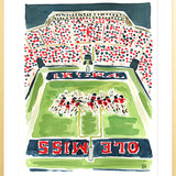 "Vaught-Hemingway Stadium" Fine Art Print