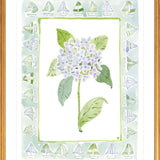 The "Sailboat Charms" Watercolor Fine Art Print, Flower Charm Series