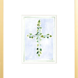 "Hydrangea Cross" Fine Art Print