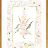 The "Whimsywood Charms" Watercolor Fine Art Print, Flower Charm Series