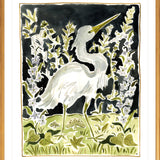 The "Starry Night Egret" Fine Art Print