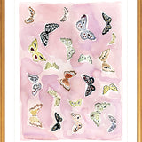 Butterfly Rainbow Lilac, Fine Art Print