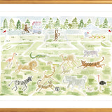 The "Soccer Safari" Fine Art Print