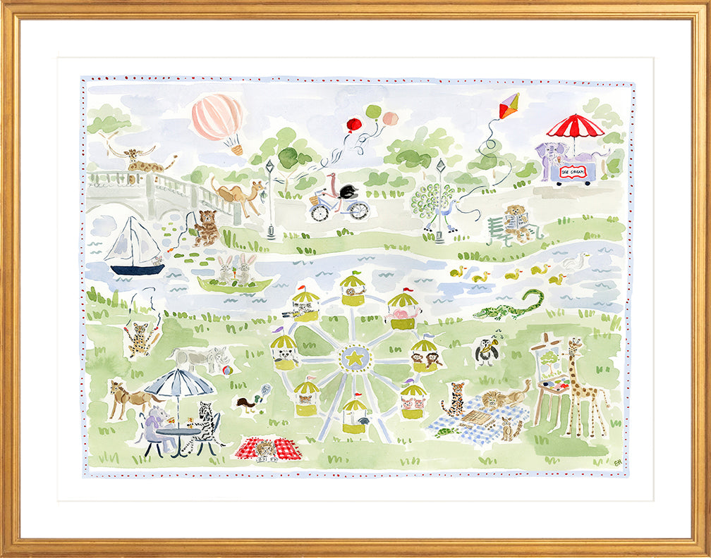 The "Kyger Park Animals" Fine Art Print