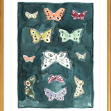 Butterfly Rainbow Indigo, Fine Art Print