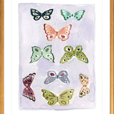 Butterfly Rainbow Lavender, Fine Art Print