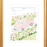 The "Bunny-mobile" Fine Art Print