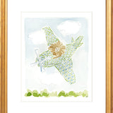The "Lion Hearted Skies" Fine Art Print