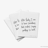 Goodbye Winnie the Pooh Greeting Card
