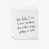 Goodbye Winnie the Pooh Greeting Card