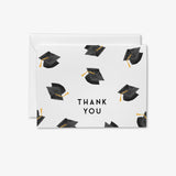 Graduation Cap Thank You Greeting Card