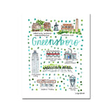 "Greensboro, NC" Fine Art Print