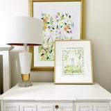 The "Lavender Haze No. 2" Chinoiserie Fine Art Print
