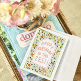 Birthday Zest Print Card