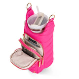 Bright Pink HydroBag® Handle® with Pink and Cream Strap