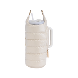 HydroBag® HANDLE® - Ivory Lacquer with Solid Vegan Leather Trimmed Strap