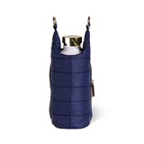 Navy Blue Matte HydroBag® with Red, White, Navy striped Strap