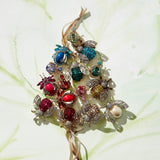 Sparkle bee hanging ornament, crystal