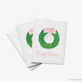 Happy Easter Wreath Greeting Card