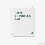 Happy St. Patrick's Day Greeting Card