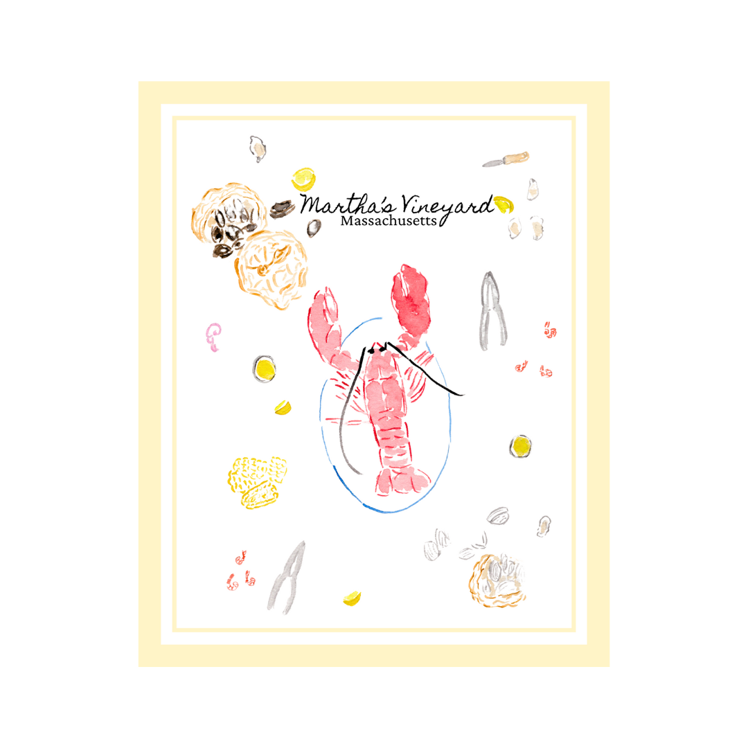 Art Print: Lobster Print