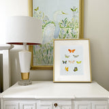 The "White Egret Garden" Fine Art Print
