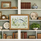 The "Heron by the Waterlilies" Fine Art Print