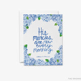 His Mercies Are New Greeting Card