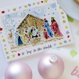 Nativity Scene Card
