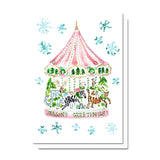 Holiday Carousel Card