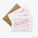 Home Sweet Home Moving Announcement