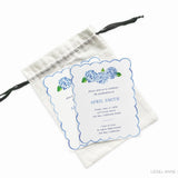 Hydrangea Graduation Invitations