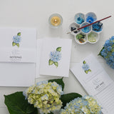 Hydrangea Watercolor Notepad