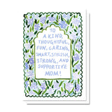 Amazing Mom Hydrangeas Card