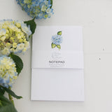 Hydrangea Watercolor Notepad