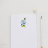 Hydrangea Watercolor Notepad