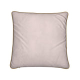 Velvet Pillow with Italian Peony Print