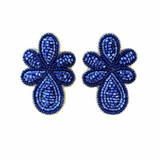 Mercer Earrings in Navy