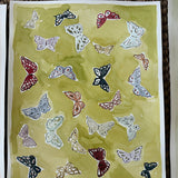 Butterfly Chartreuse, Original 16x20