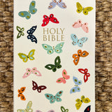 Butterfly Rainbow No. 4, Original Handpainted KJV Bible