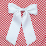 Bailee Matte Satin Bow