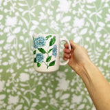 Hydrangea Mug