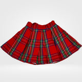 Red Tartan Skirt