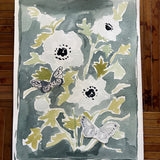 Botanical Indigo No. 1, Original 9x12