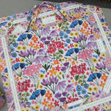 Jumbo Slouchy Denim Tote, GARDEN PARTY