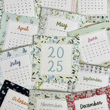 2025 Desk Calendar, Pattern Edition