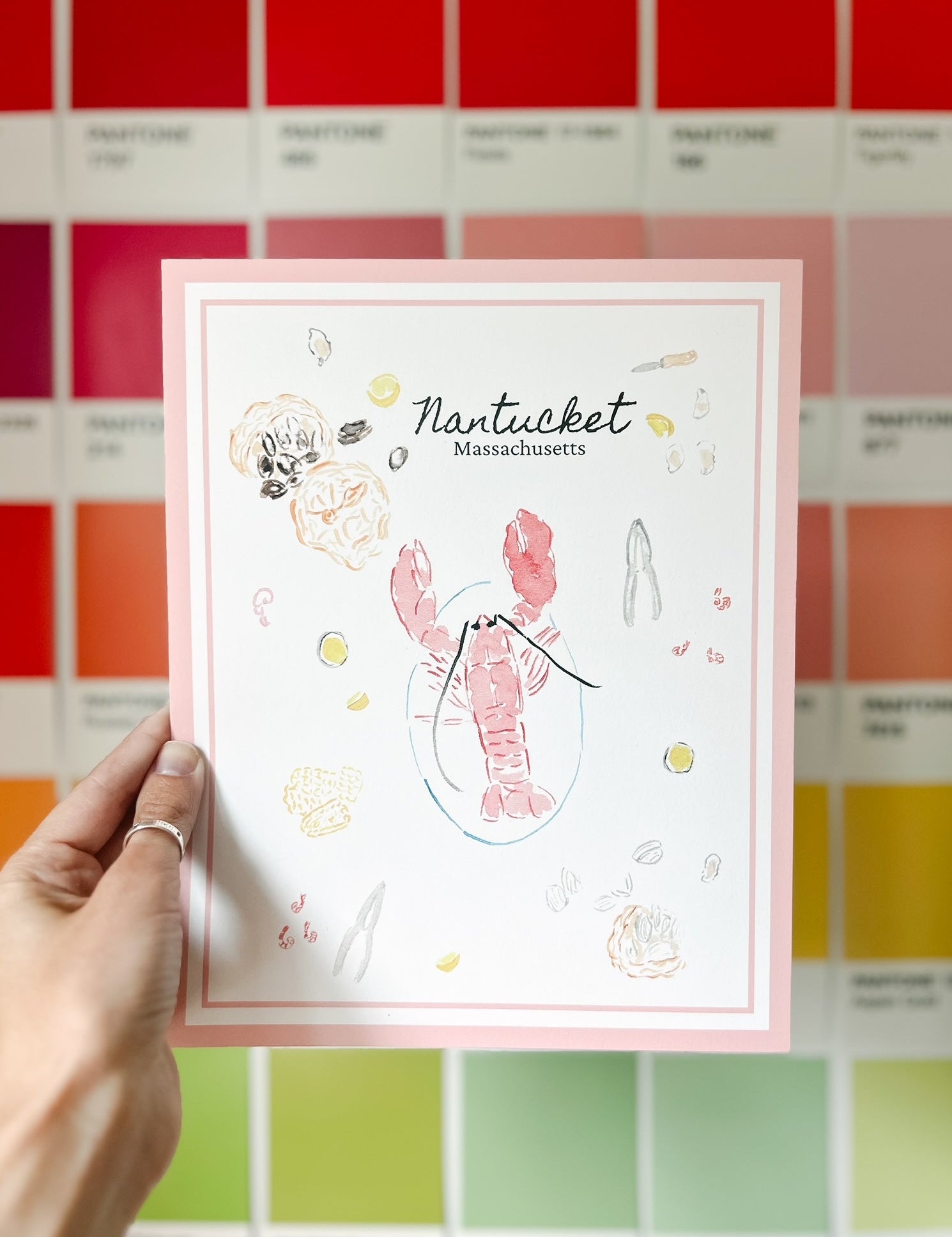 Art Print: Lobster Print