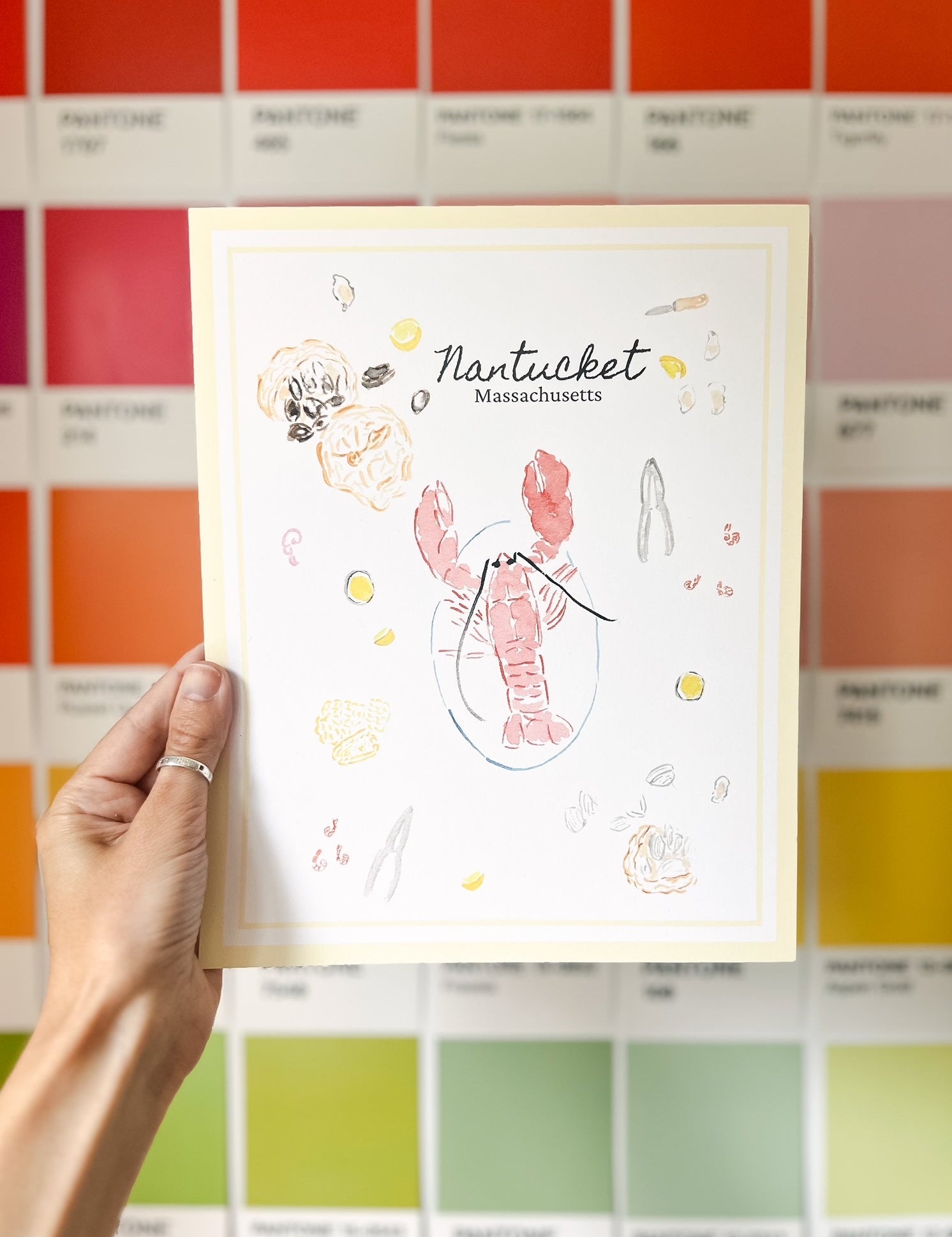 Art Print: Lobster Print