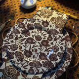 10" Melamine Dinner Plate, ITALIAN PEONY, Set of 6