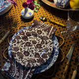 8" Melamine Salad/Dessert Plate, COCONUT PEONY, Set of 6